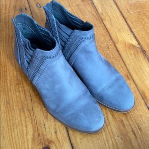 Gray Vince Camuto Booties 6.5